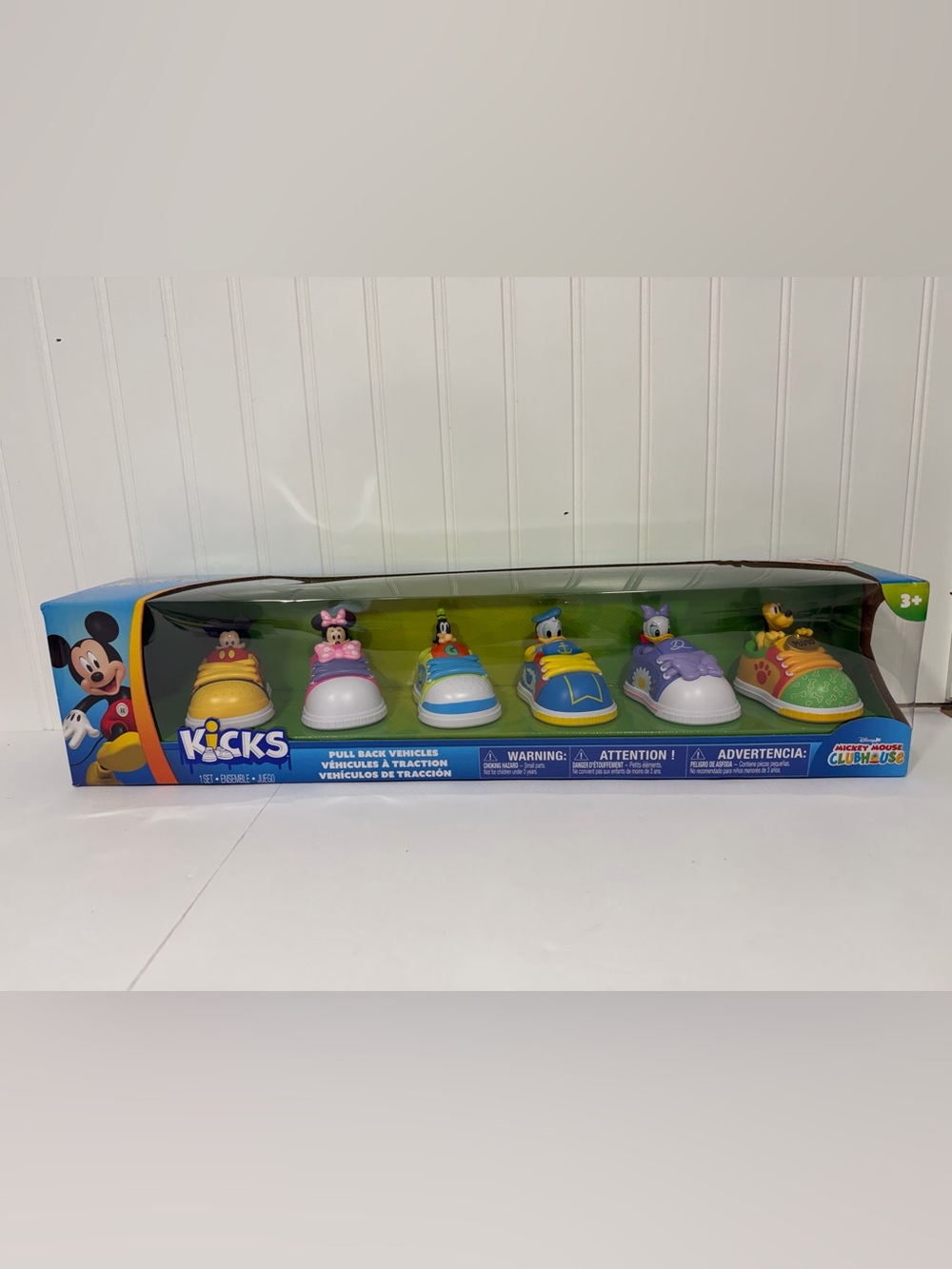 Disney Junior Kicks Pull-Back Character Vehicle Set - Multicolor